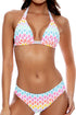 Luli Fama Luli Pop Triangle Halter Top